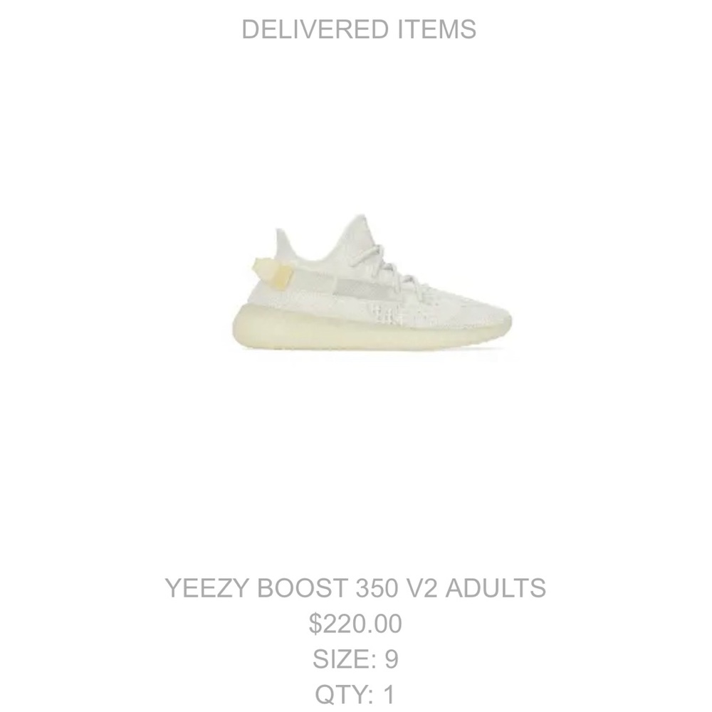 YEEZY V2 Light Brand New w Tags